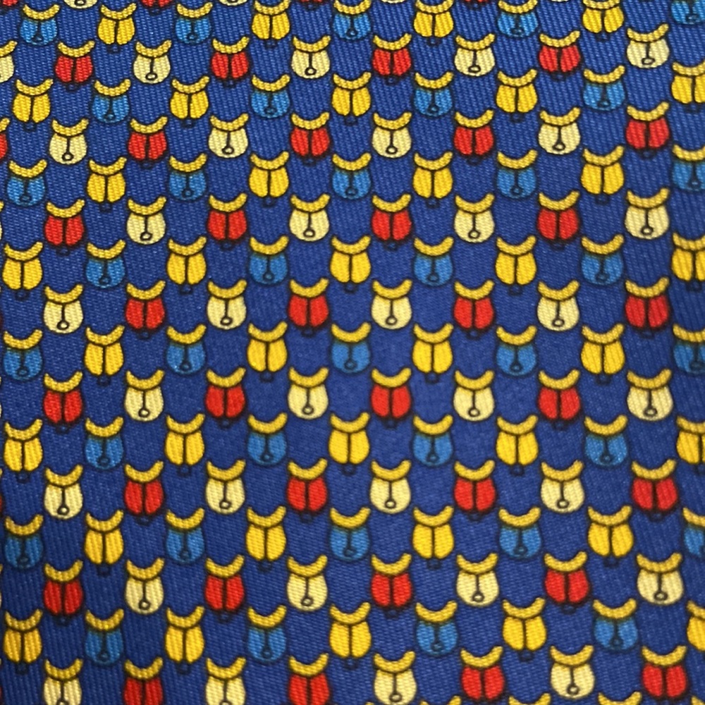 Salvatore Ferragamo Man 100% silk tie it’s very beautiful and colorful - Picture 3 of 16